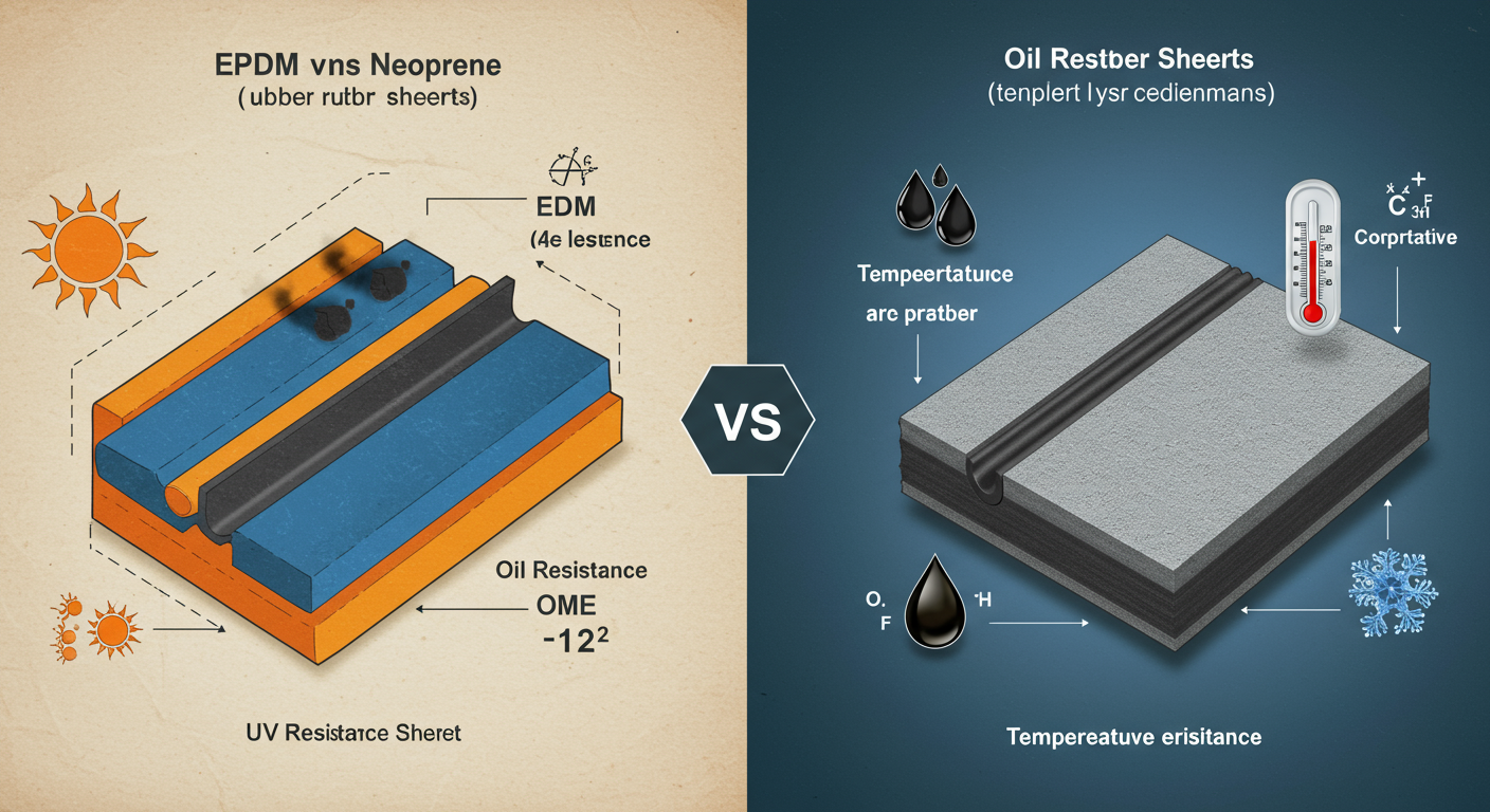 The Difference Between EPDM and Neoprene Rubber: A Vensco Explainer